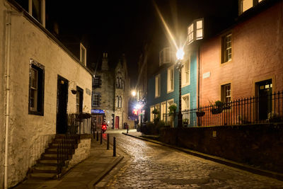 Queensferry at night