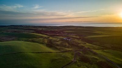 Cloud Sky Water Natural landscape Terrain Coastal and oceanic landforms