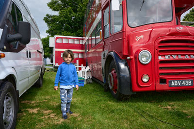 Lauder, Scottish Borders, UK - June 19 2022: Jackie Stewart Classic Car Show