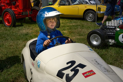 Lauder, Scottish Borders, UK - June 19 2022: Jackie Stewart Classic Car Show