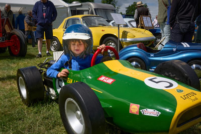 Lauder, Scottish Borders, UK - June 19 2022: Jackie Stewart Classic Car Show