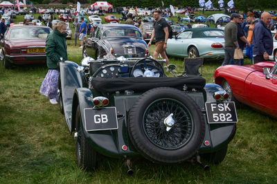 Lauder, Scottish Borders   UK - June 19 2022: Jackie Stewart Classic Car Show