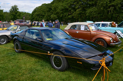 Lauder, Scottish Borders, UK - June 19 2022: Jackie Stewart Classic Car Show