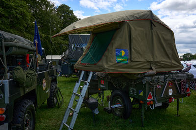 Lauder, Scottish Borders, UK - June 19 2022: Jackie Stewart Classic Car Show