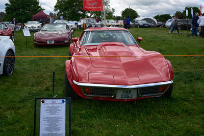 Lauder, Scottish Borders, UK - June 19 2022: Jackie Stewart Classic Car Show