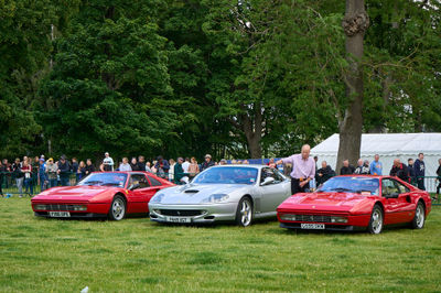 Lauder, Scottish Borders, UK - June 19 2022: Jackie Stewart Classic Car Show