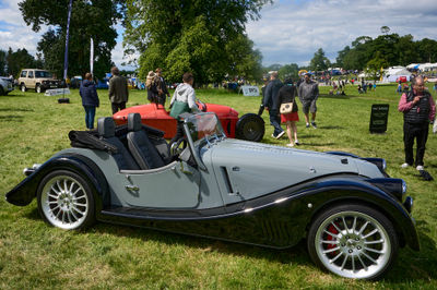 Lauder, Scottish Borders, UK - June 19 2022: Jackie Stewart Classic Car Show