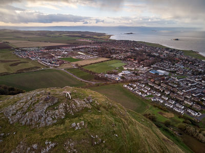 View over North Barwick and The Law
