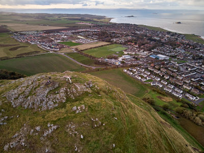 View over North Barwick and The Law