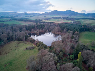 Old Penicuik House Estate and the High Pond