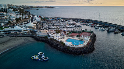 Tenerife - Harbour - Sunset