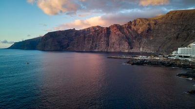 Tenerife - Los Gigantes - mountains and ocean