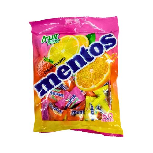 Mentos Candy Bag Fruit 135G