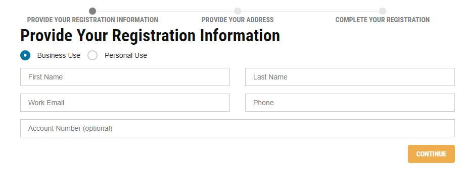 provide your information