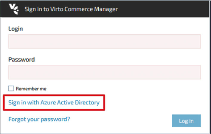 How Virto signs users in with Azure Active Directory