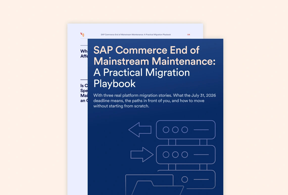 SAP Commerce EoMM Migration Playbook