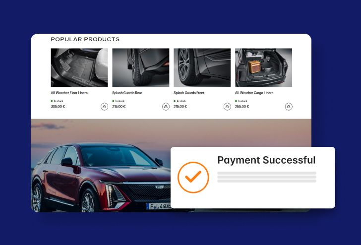 Cadillac & KW Parts Boost Sales with a Headless Platform for 4M Products