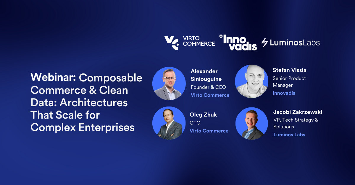 Composable Commerce & Clean Data Webinar