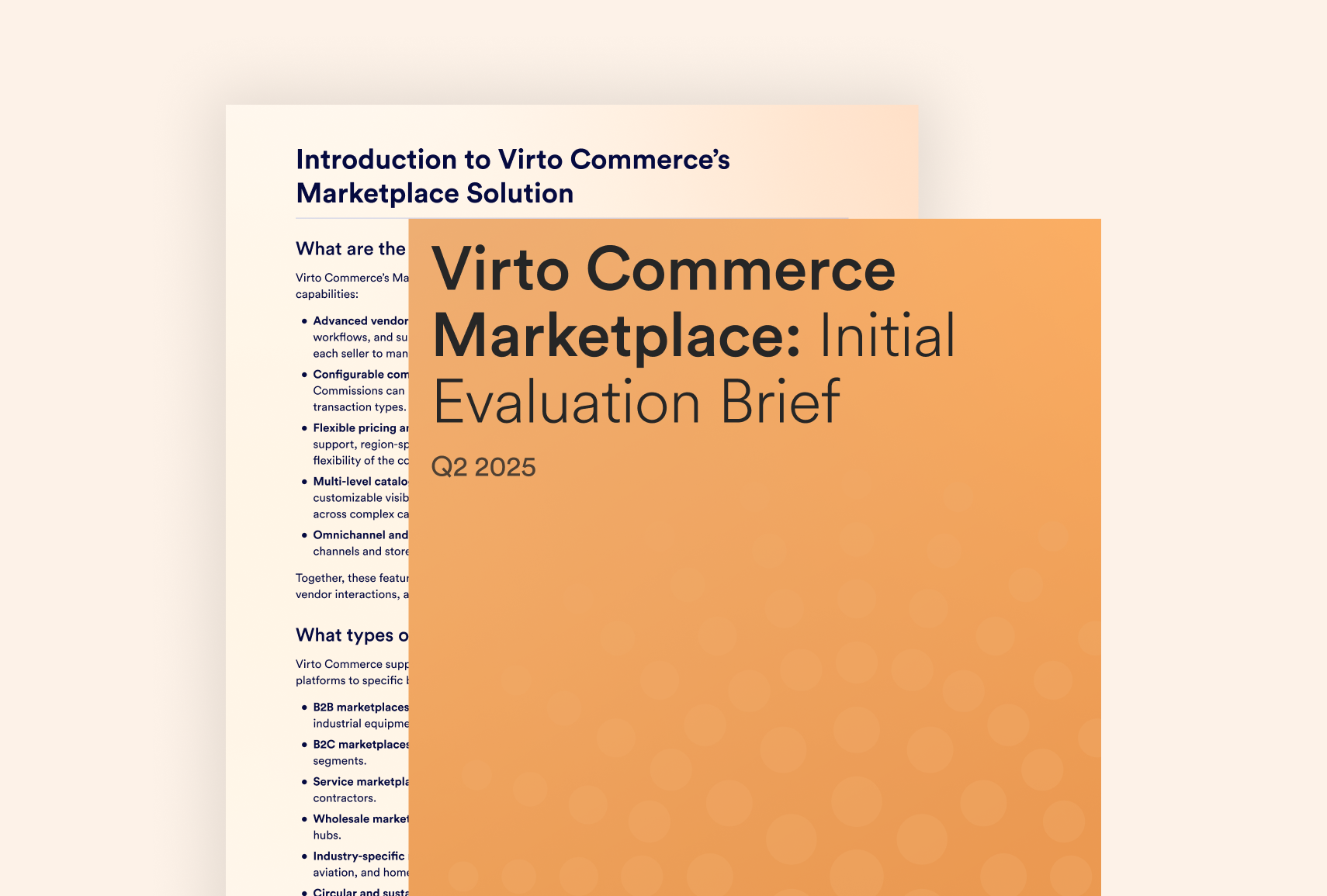 Virto Marketplace: Initial Evaluation Brief