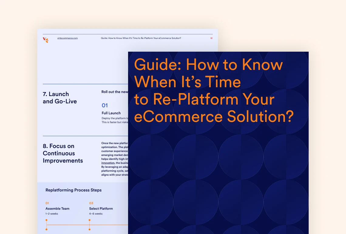 Guide: How to Know When It’s Time to Re-Platform Your eCommerce Solution?