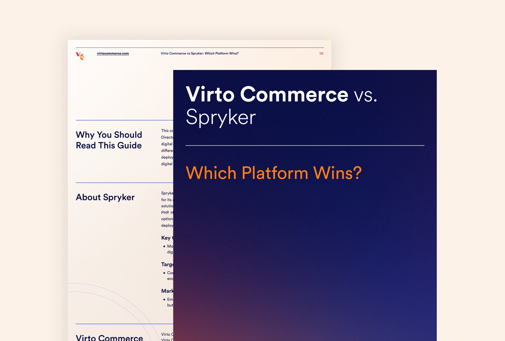 Virto vs Spryker: B2B eCommerce Platform Comparison
