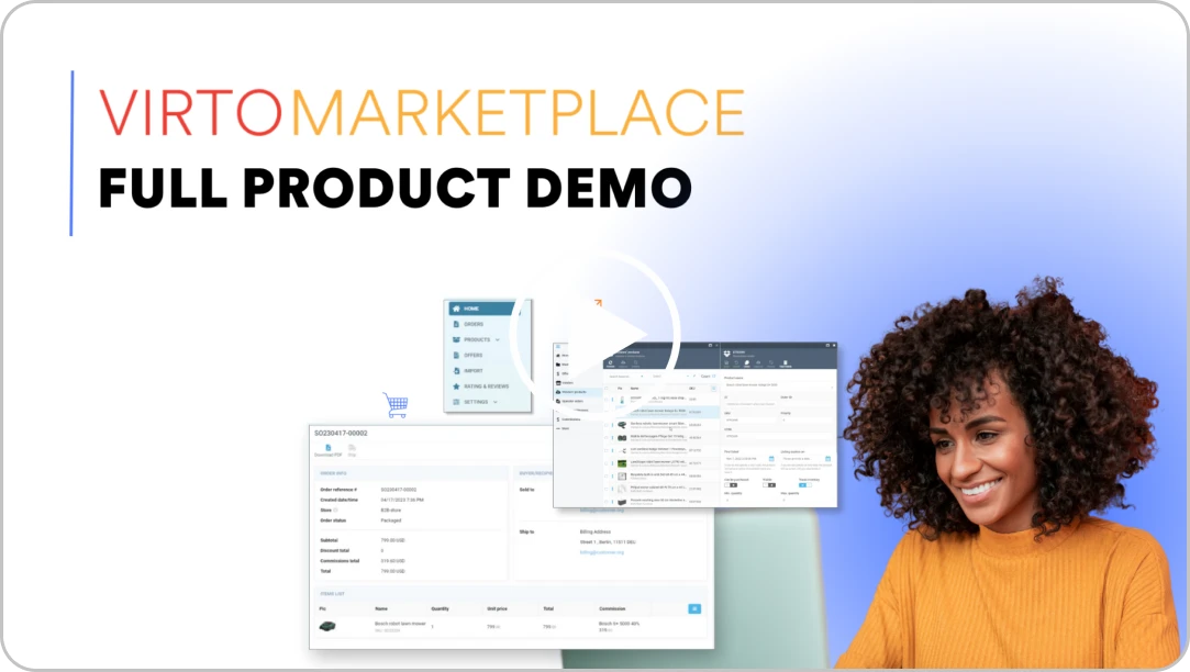 Multivendor B2B Marketplace for Enterprises Demo