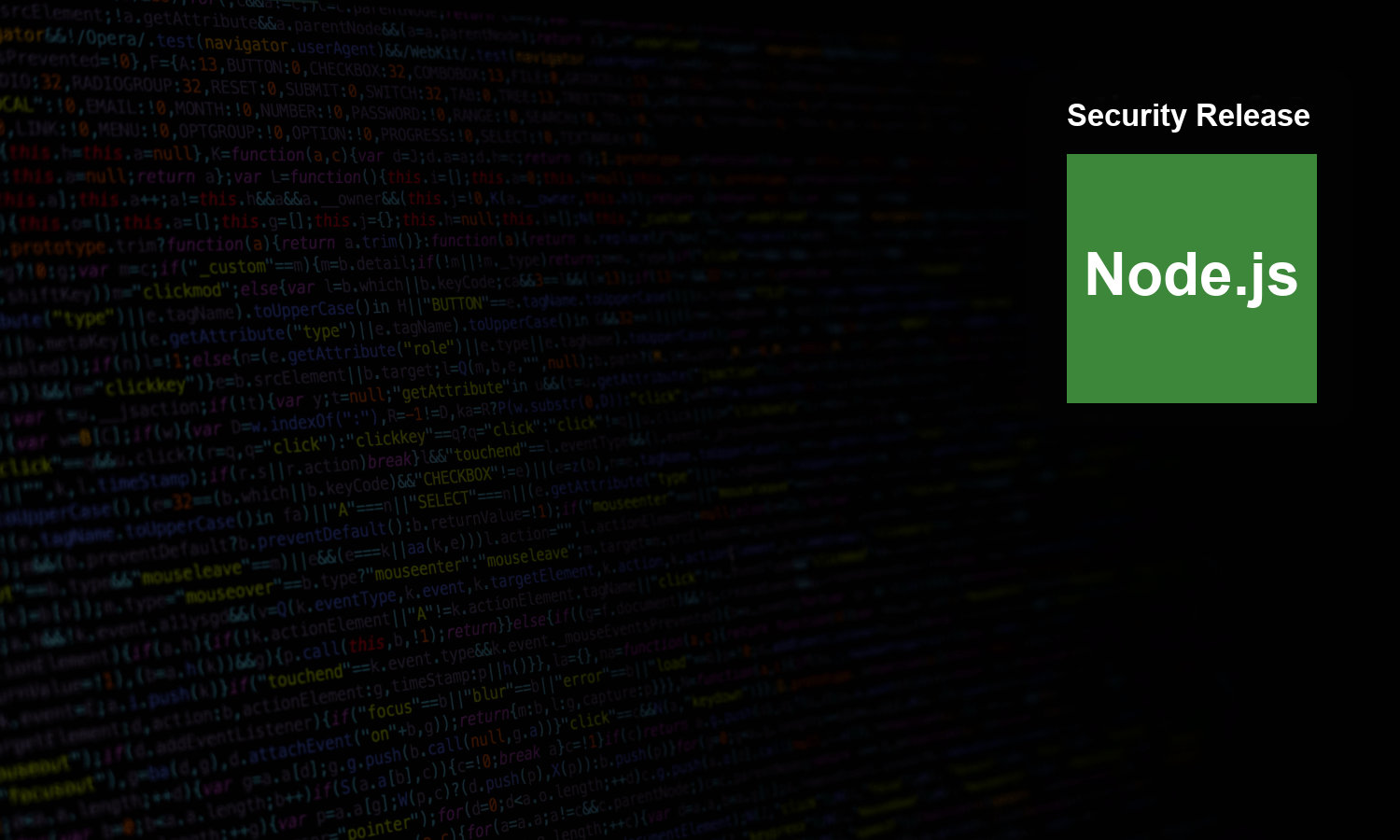 Node.js October 2026 Security Release: What It Means for Virto Commerce