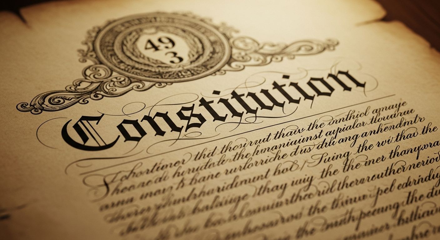 49.3 Constitution: Usage et Limites
