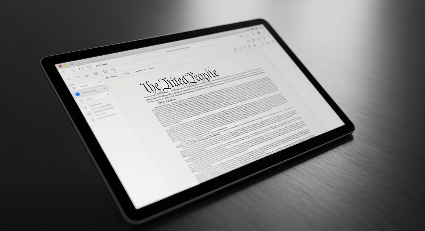 constitution américaine pdf