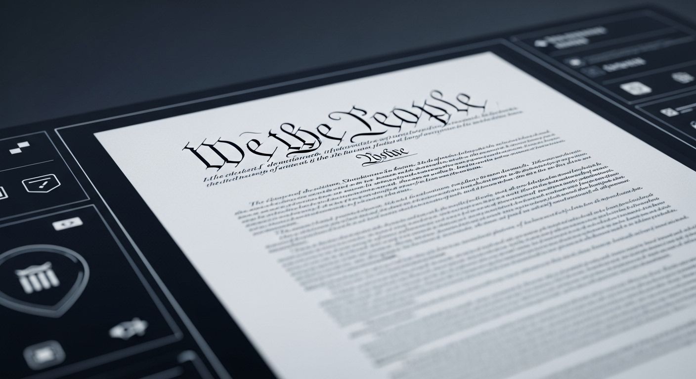 Constitution Américaine PDF: Version Accessible