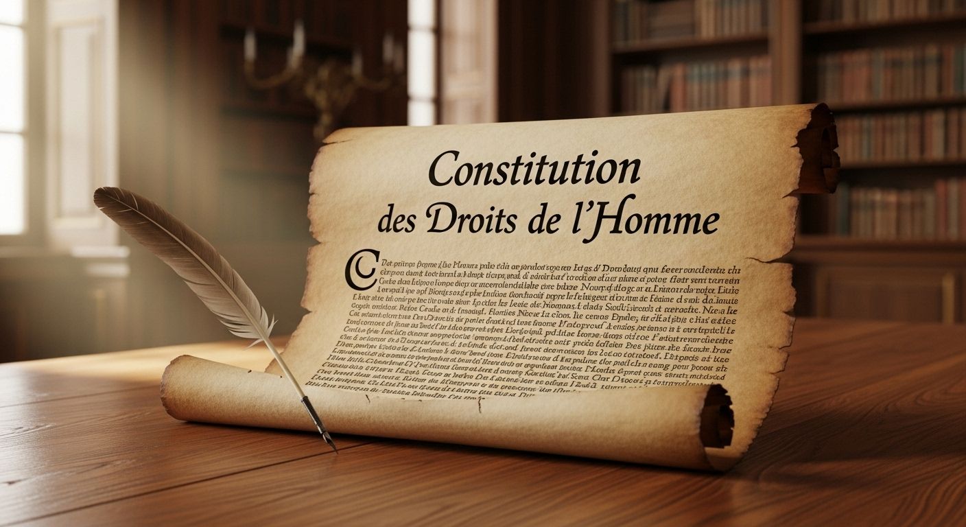constitution des droits de l homme