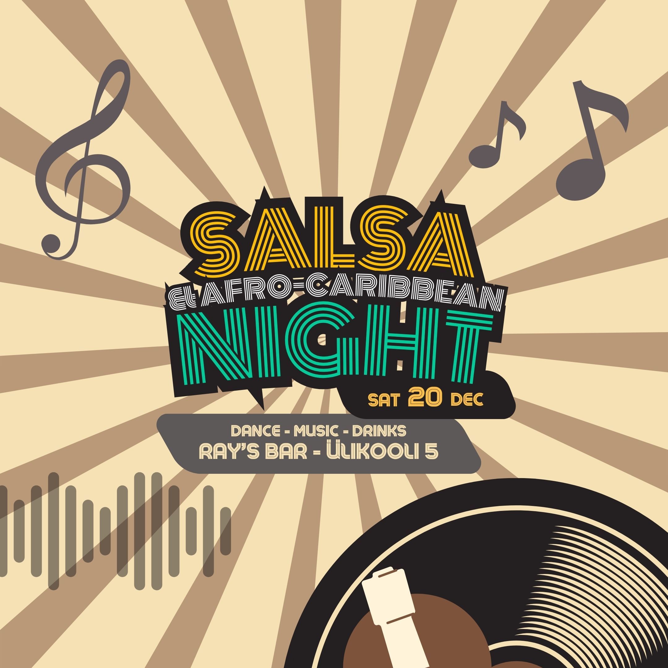 Salsa õhtu Ray's baaris!