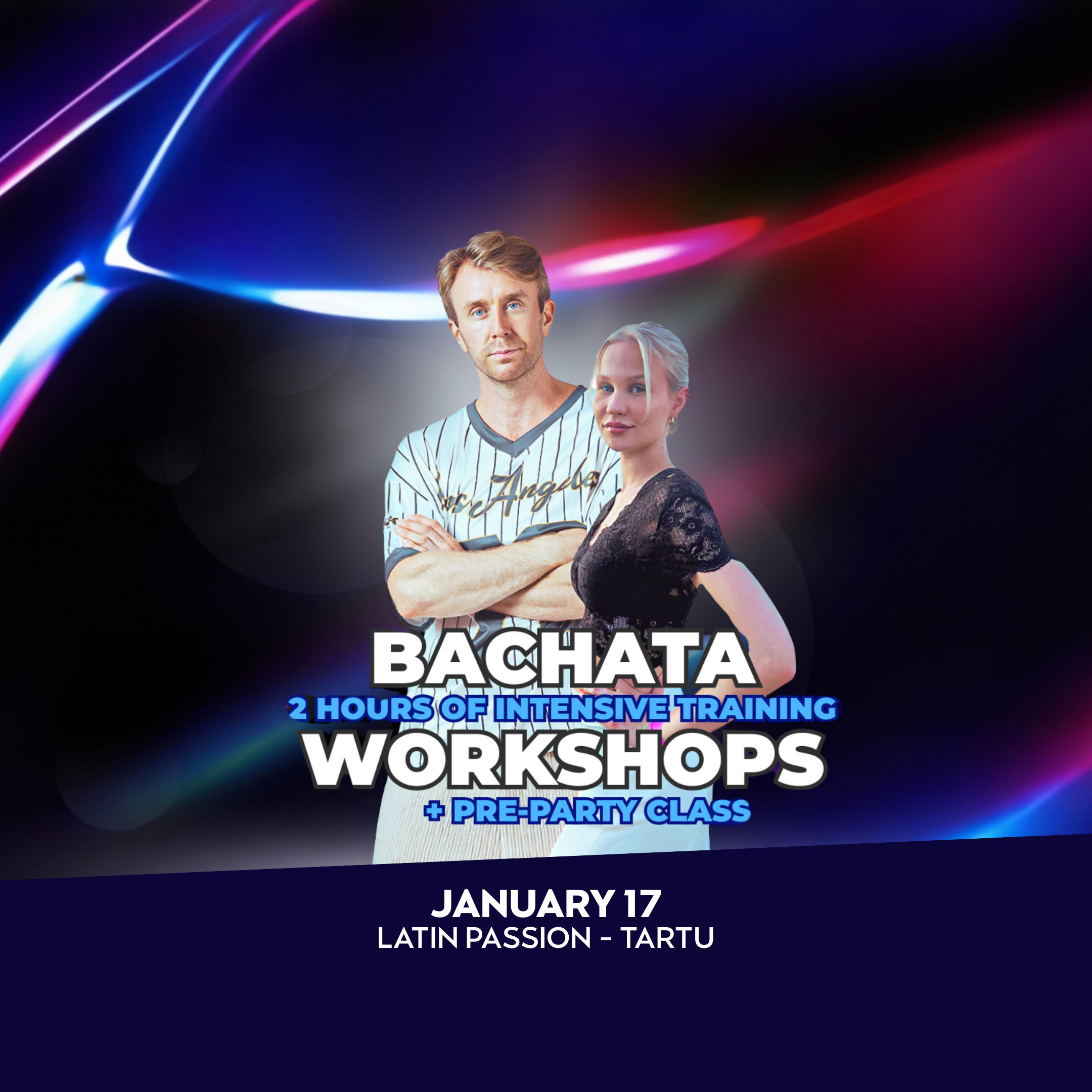 Bachata weekend with Villehart & Aliisa (FIN) + special guest DJ Roberto 🔥