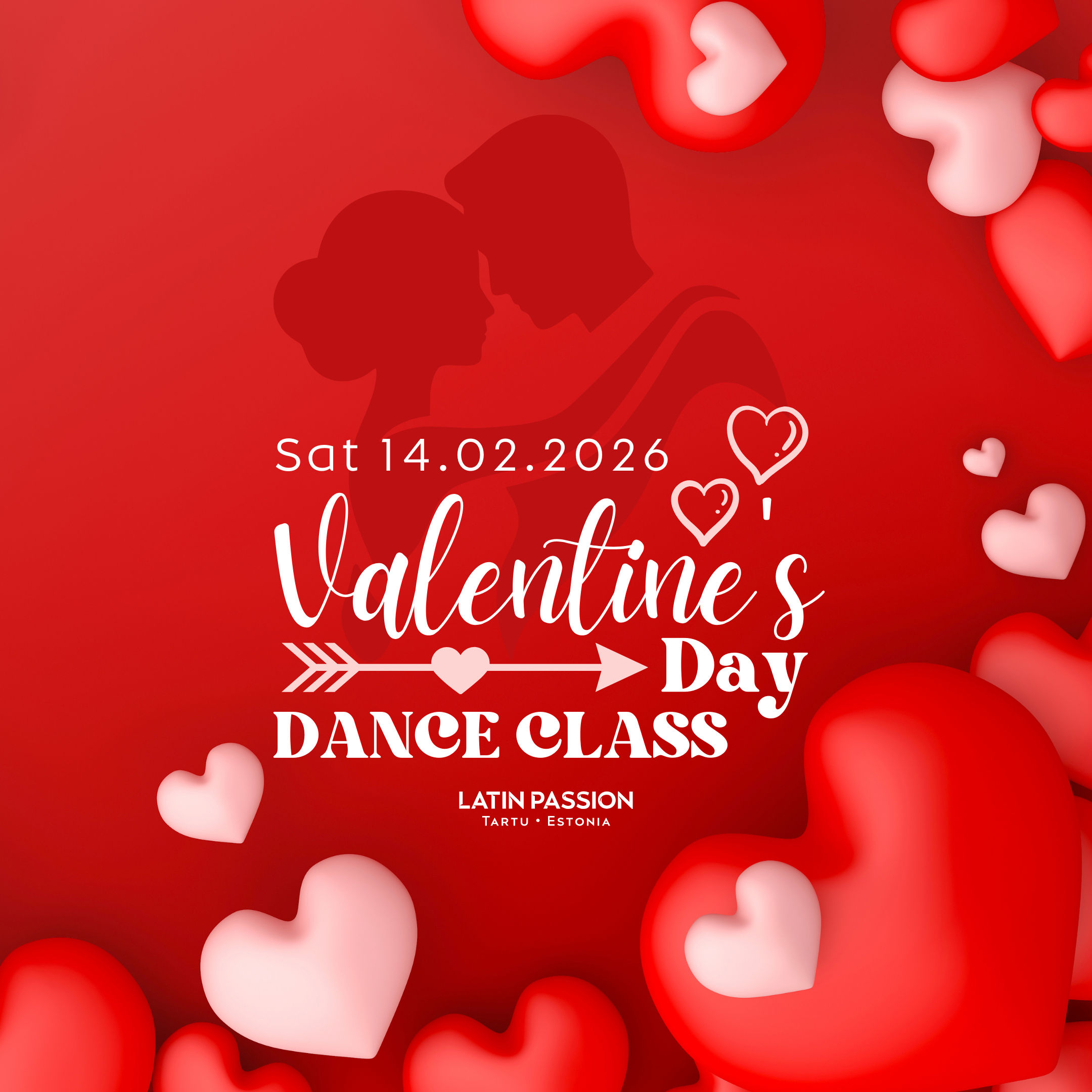 Valentinipäeva tantsutund paaridele! ❤️❤️