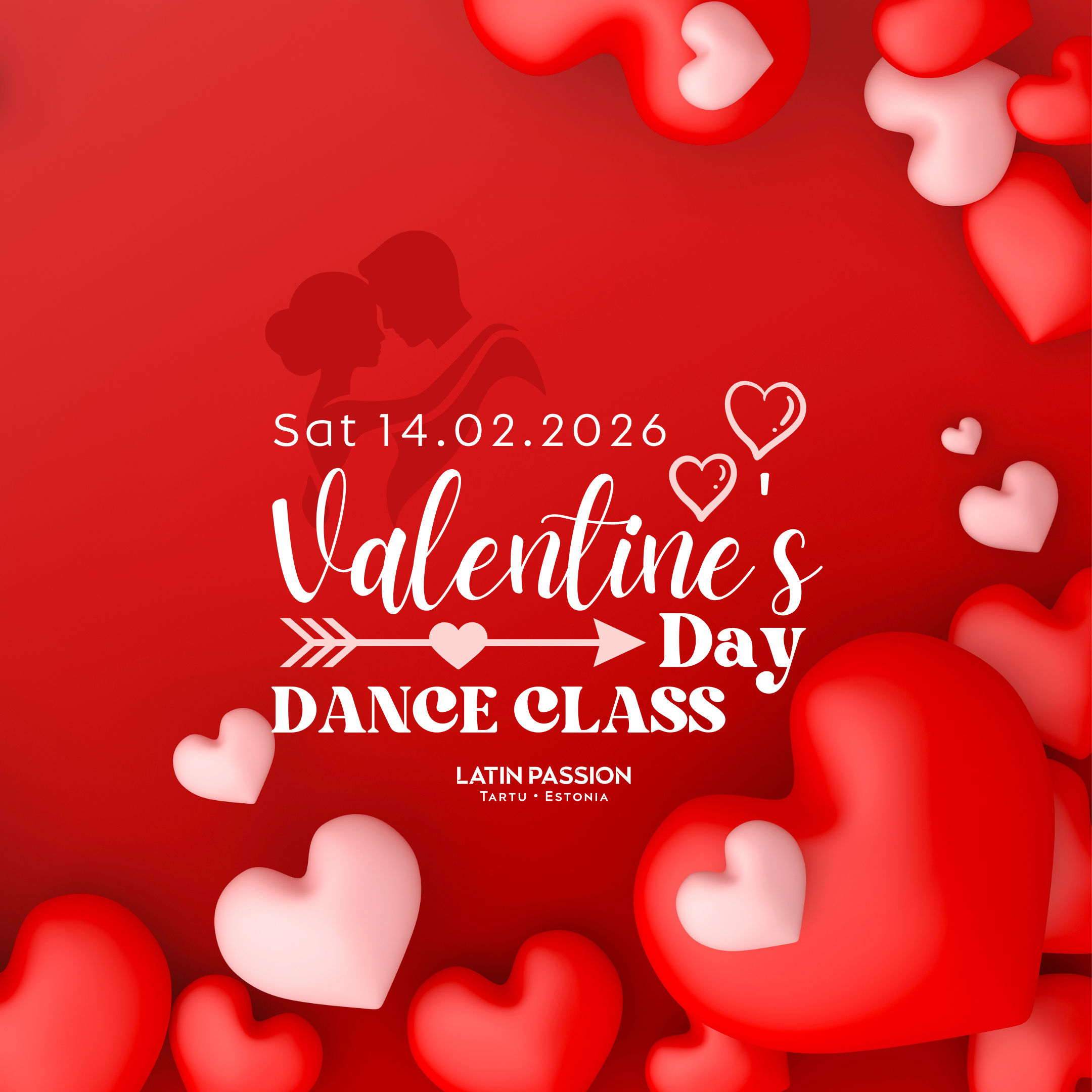 Valentinipäeva tantsutund paaridele! ❤️❤️