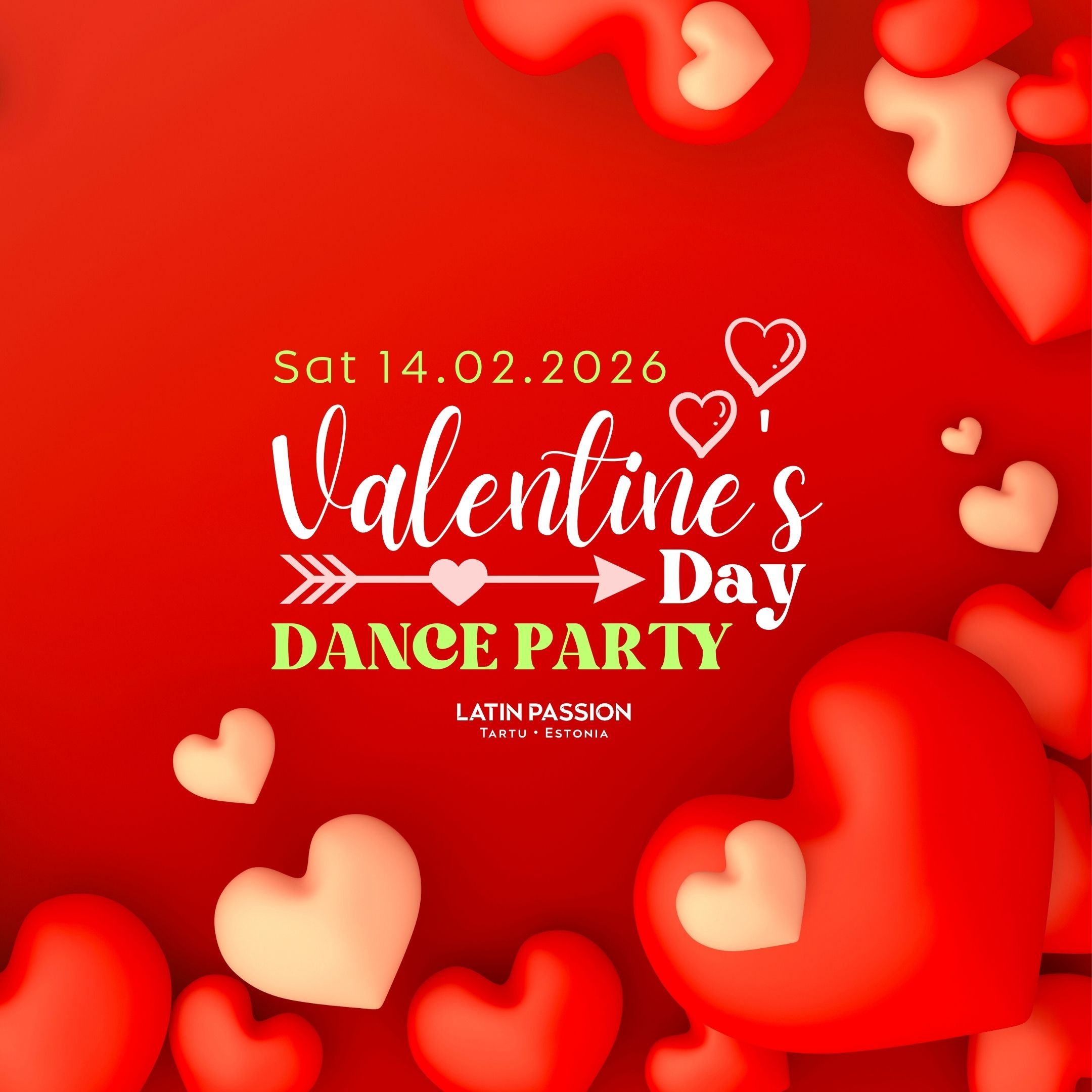 Valentinipäeva tantsupidu! ❤️❤️