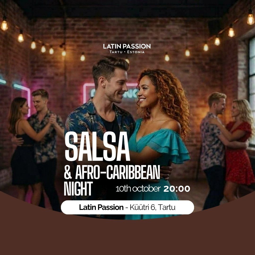 Salsa & Afro-Caribbean Night🕺💃