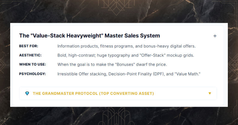 Strategic Selection Format