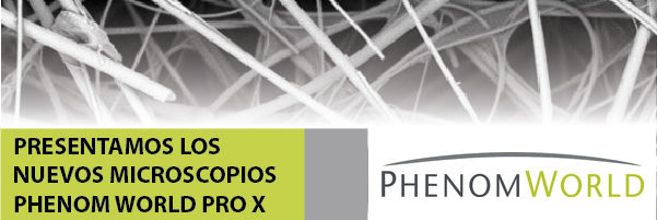 Nuevo Microscopio Electrónico de Barrido Phenom ProX