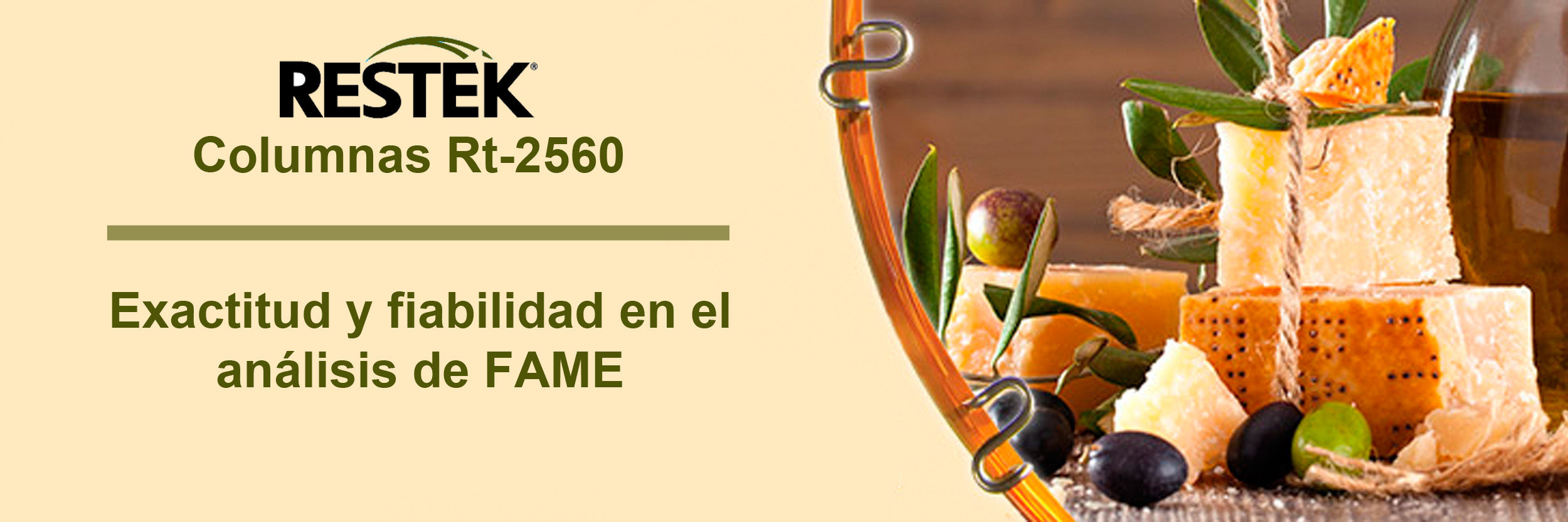 Rt-2560: Cuantificación exacta de FAME cis/trans críticos