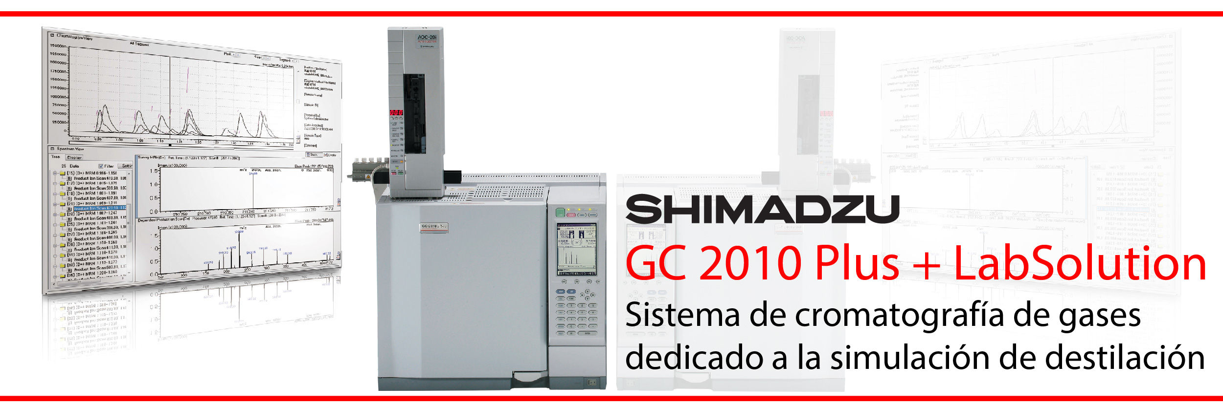 Sistema de cromatografía de gases dedicado a la simulación de destilación