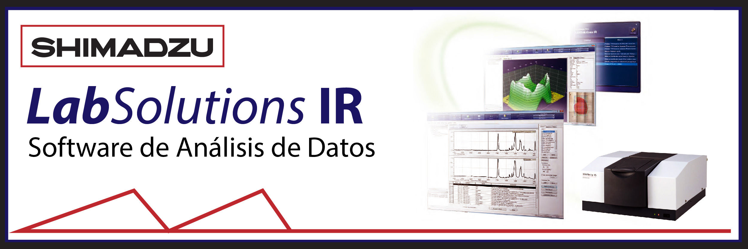 LabSolutions IR: Software de análisis de datos para FTIR