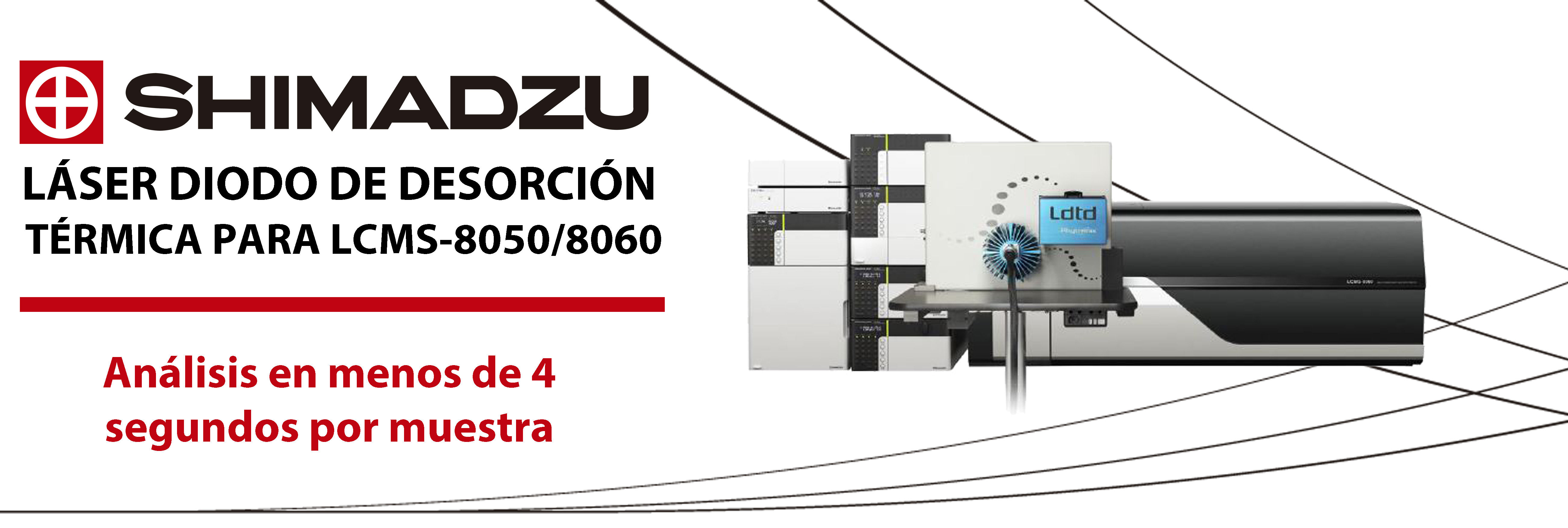 Nueva sonda de introducción directa de muestras para LCMS-8050/8060