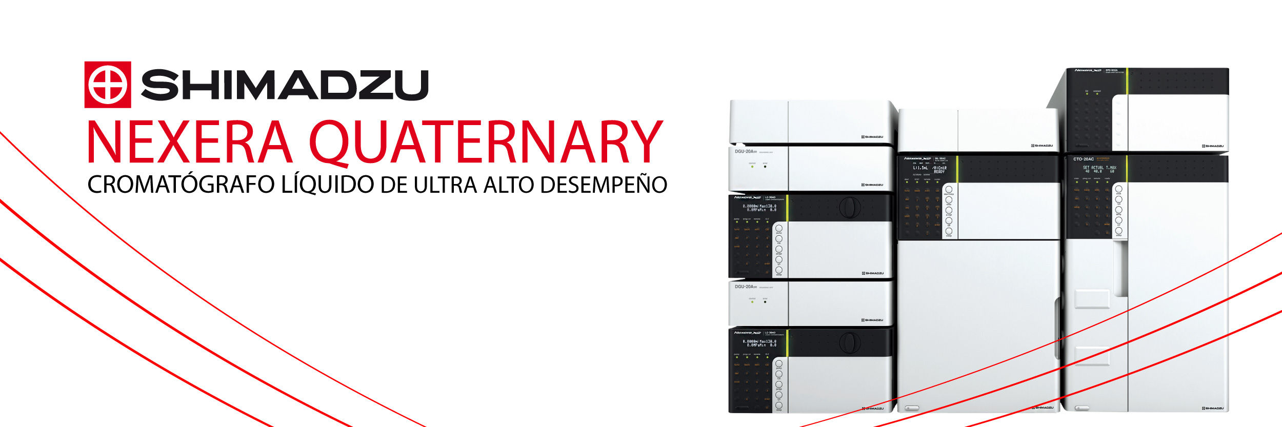 Nexera Quaternary: Hasta 130MPa en análisis por gradiente cuaternario de baja presión
