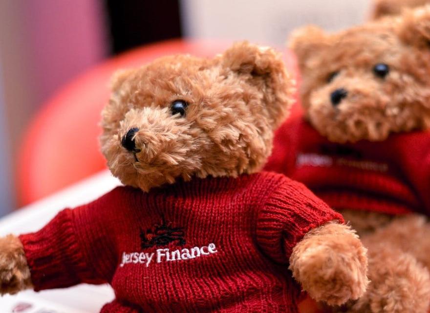 Jersey Finance Ted bear