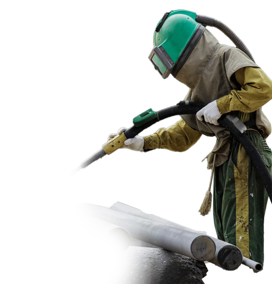 sandblasting