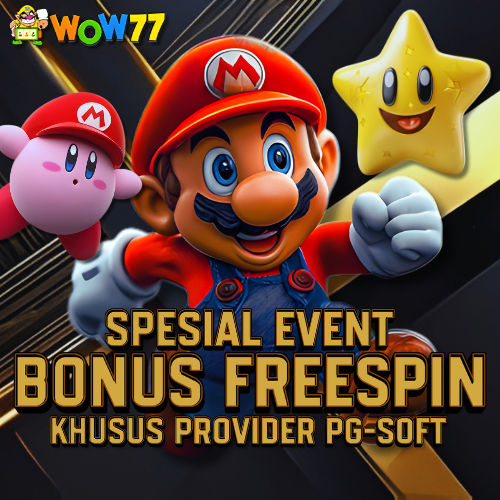 WOW77 Spesial Event Bonus Freespin Kemenangan Ditangan Kalian. image 1