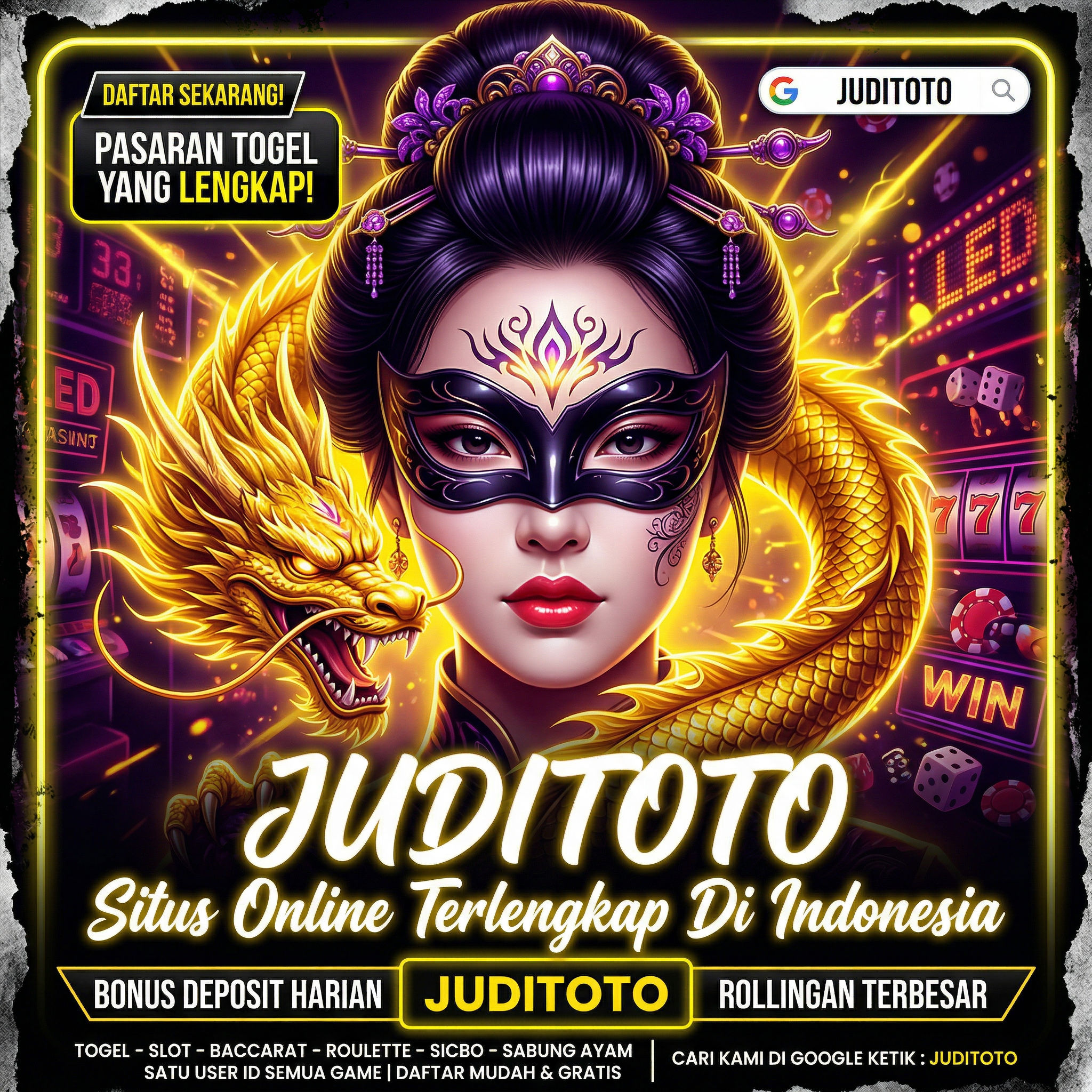 JUDITOTO: LINK ALTERNATIF BANDAR TOGEL ONLINE & SLOT GACOR MALAM INI RTP BOCOR!