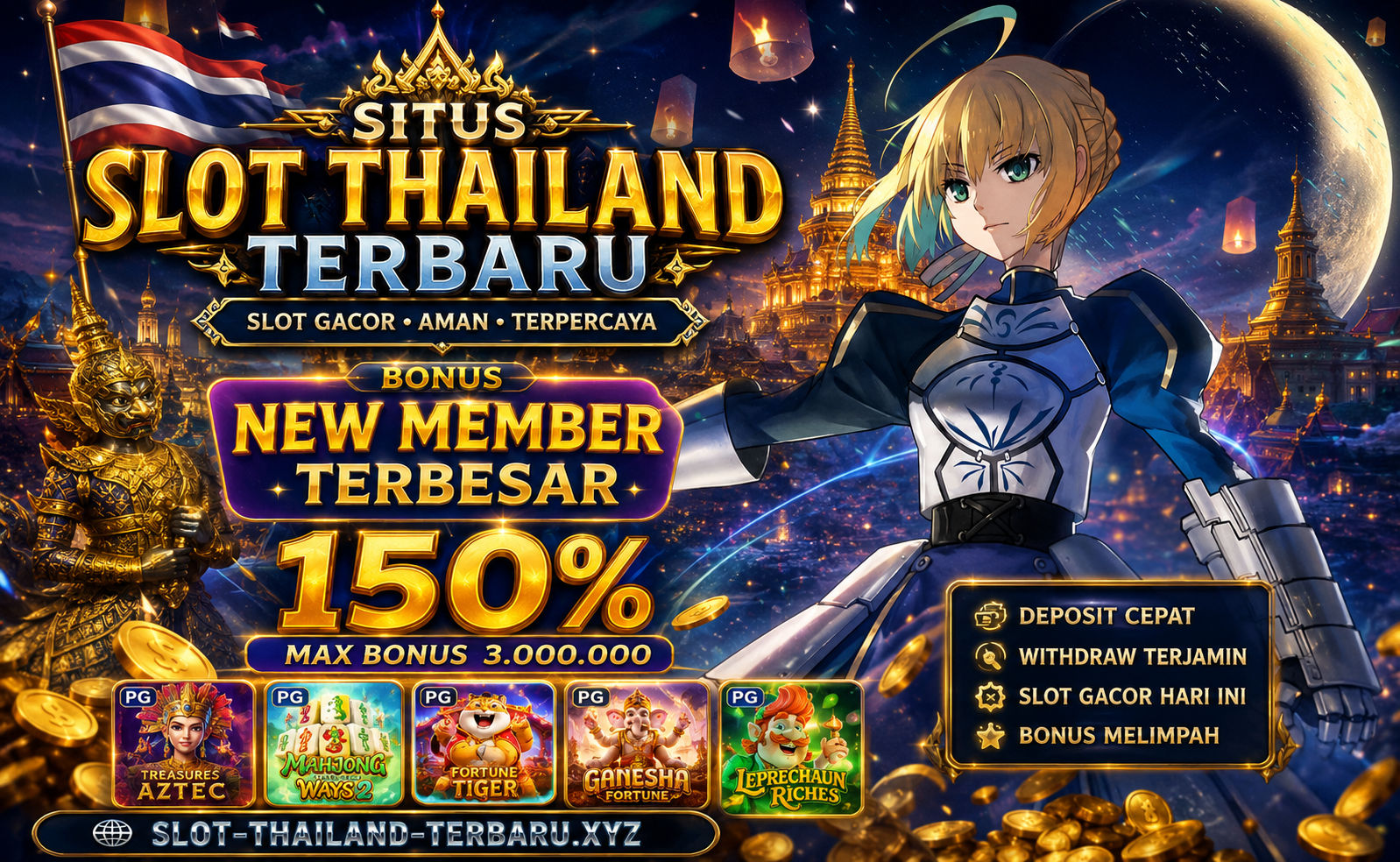 Situs Slot Thailand Terbaru dengan Bonus New Member Terbesar - slot-thailand-terbaru.xyz
