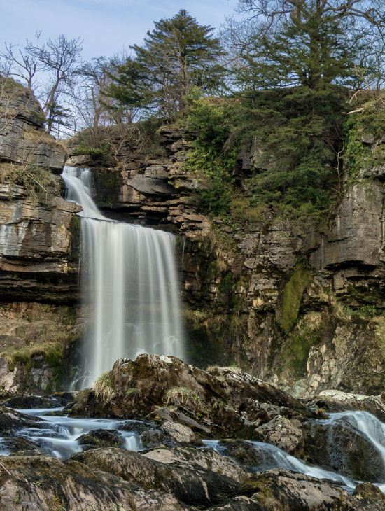 Ingleton Waterfalls in the Yorkshire Dales